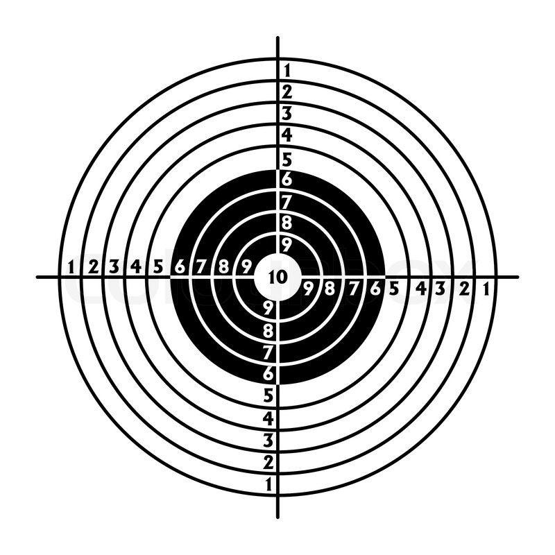 800x800 The Target For Shooting Practice