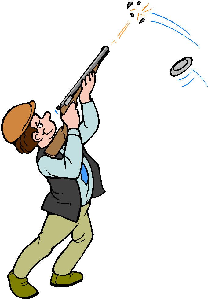 681x978 Clay Pigeon Clipart