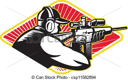 450x281 Symbol Clipart Rifle Shooting
