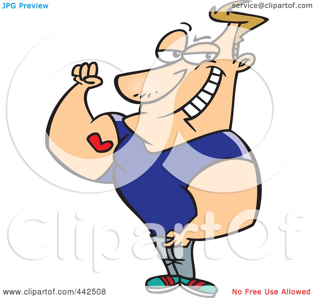 1080x1024 Royalty Free (Rf) Clip Art Illustration Of A Cartoon Man Showing