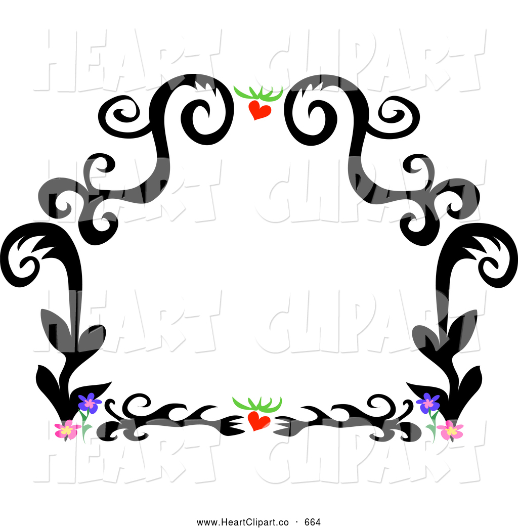 1024x1044 Black And White Flower Border Clipart Clipart Panda