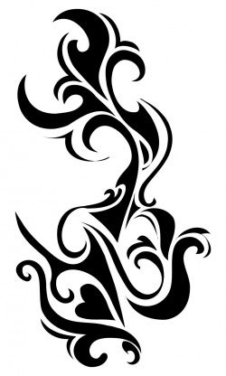 250x416 Tattoo Clipart Abstract