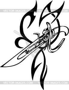 230x300 Tattoo Artist Gun Clipart