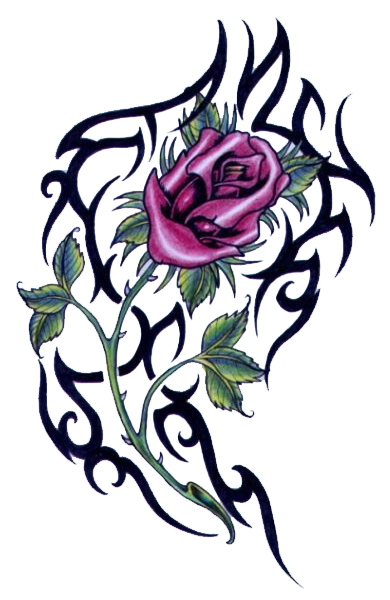 390x600 Flower Designs For Tattoos