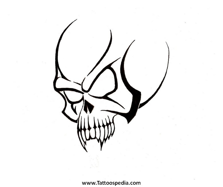 776x650 Skull Tattoo Clipart Kid