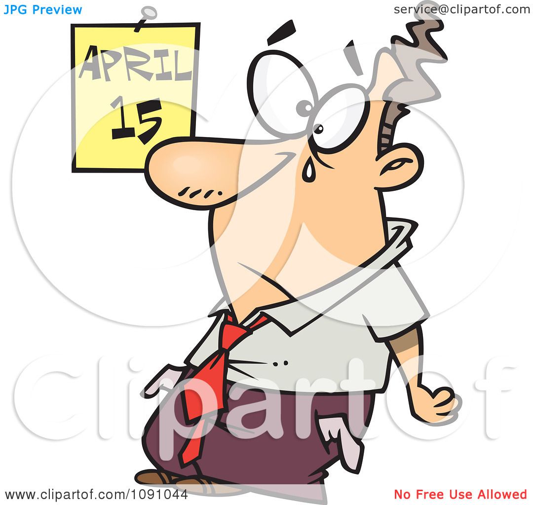 1080x1024 Clipart Sad Broke Man Crying On Tax Day