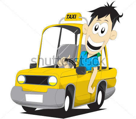 450x394 Taxi Driver Clipart