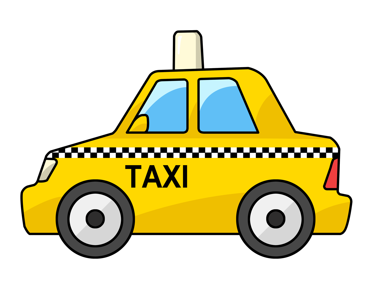 1600x1200 Yellow Taxi Cab Clip Art Clipart Panda