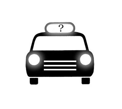 Taxi Clipart Black And White