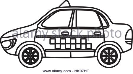 450x253 Taxi Cab Transport Icon Vector Illustration Graphic Design Stock