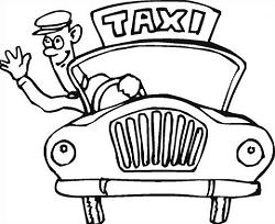 250x204 Taxi Clipart Taxi Driver