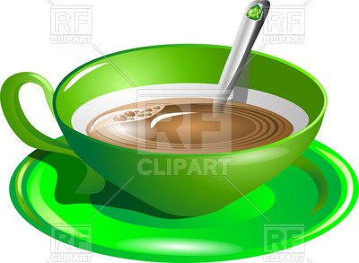 400x293 Cup Of Tea Royalty Free Vector Clip Art Image