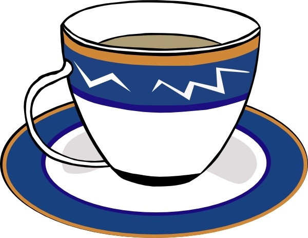 600x463 Tea Cup Clipart Cup Saucer