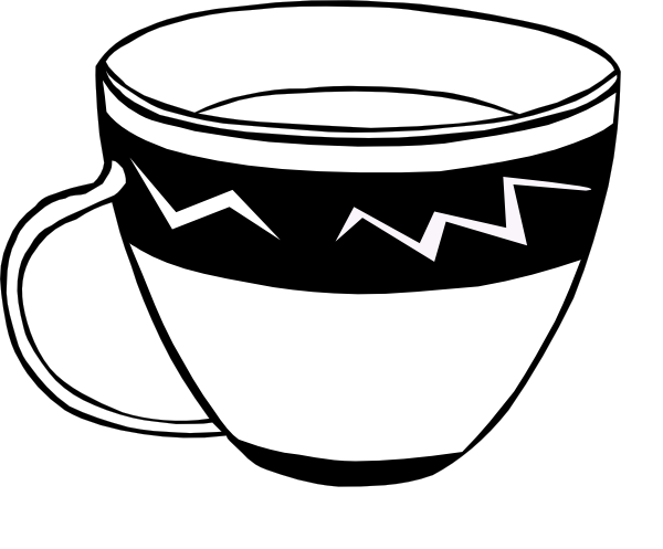 600x497 Teacup Clip Art