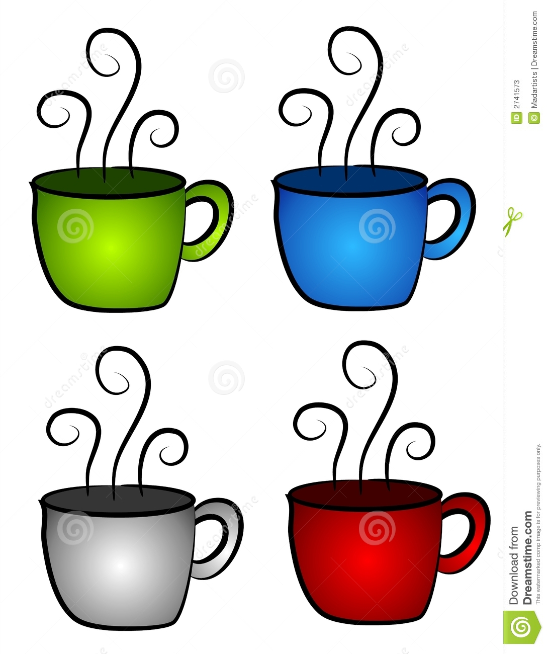 1090x1300 Teacup Clipart Four