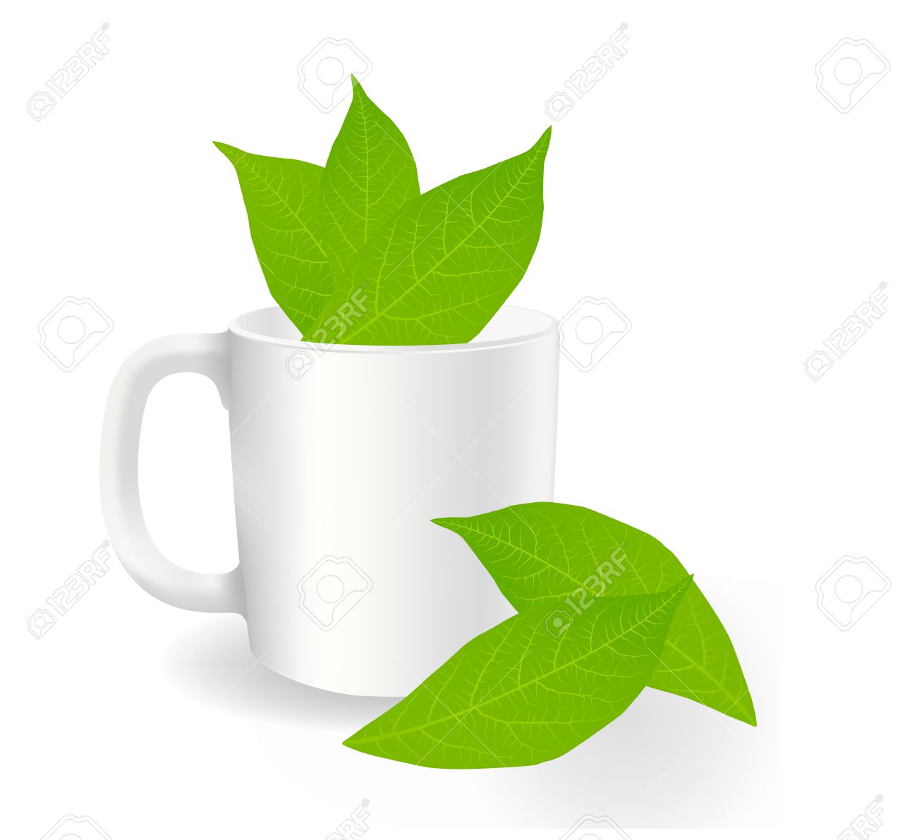 1300x1191 Fresh Green Leaves Clip Art Cliparts