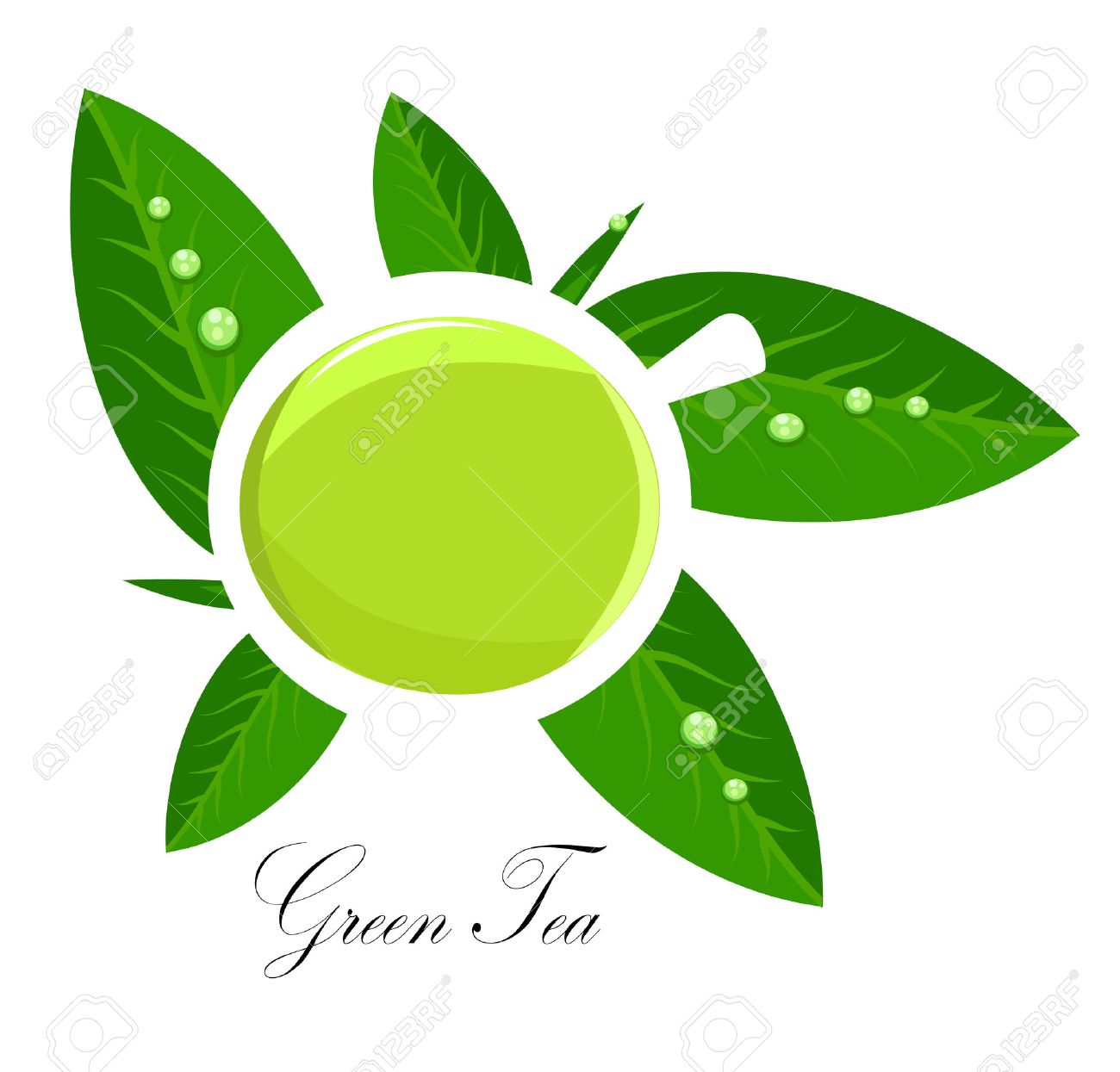 1300x1245 Green Tea Leaves Clip Art Cliparts