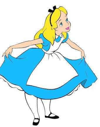 341x433 Free Alice In Wonderland Tea Party Clip Art