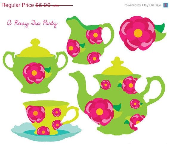 570x490 42 Best Tea Party Images Birthday Invitations