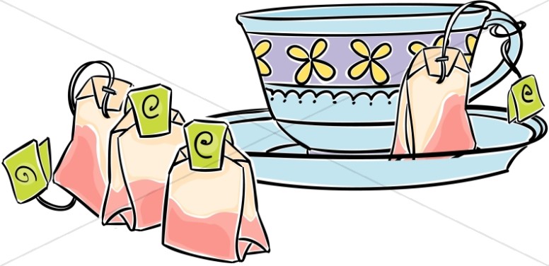 776x376 Tea Time Clip Art