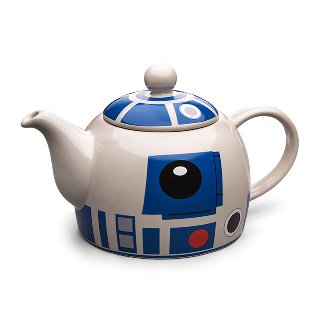 650x650 Star Wars R2 D2 Ceramic Teapot Thinkgeek