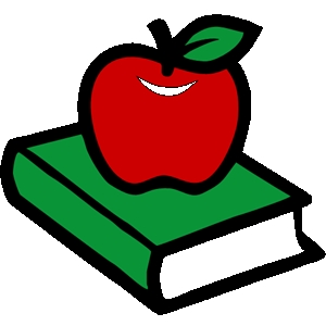 300x300 Free Teacher Apple Clipart Image