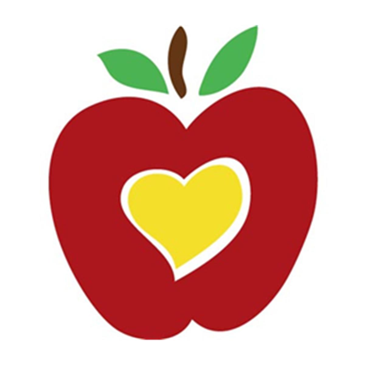 1200x1200 Teacher Apple Clipart