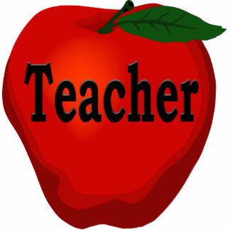324x324 Teacher Apple Photo Statuettes, Cutouts Amp Sculptures Zazzle