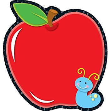 347x355 Carson Dellosa Apple Notepad (151020) Teacher Apple