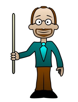 250x327 Drawing A Cartoon Teacher