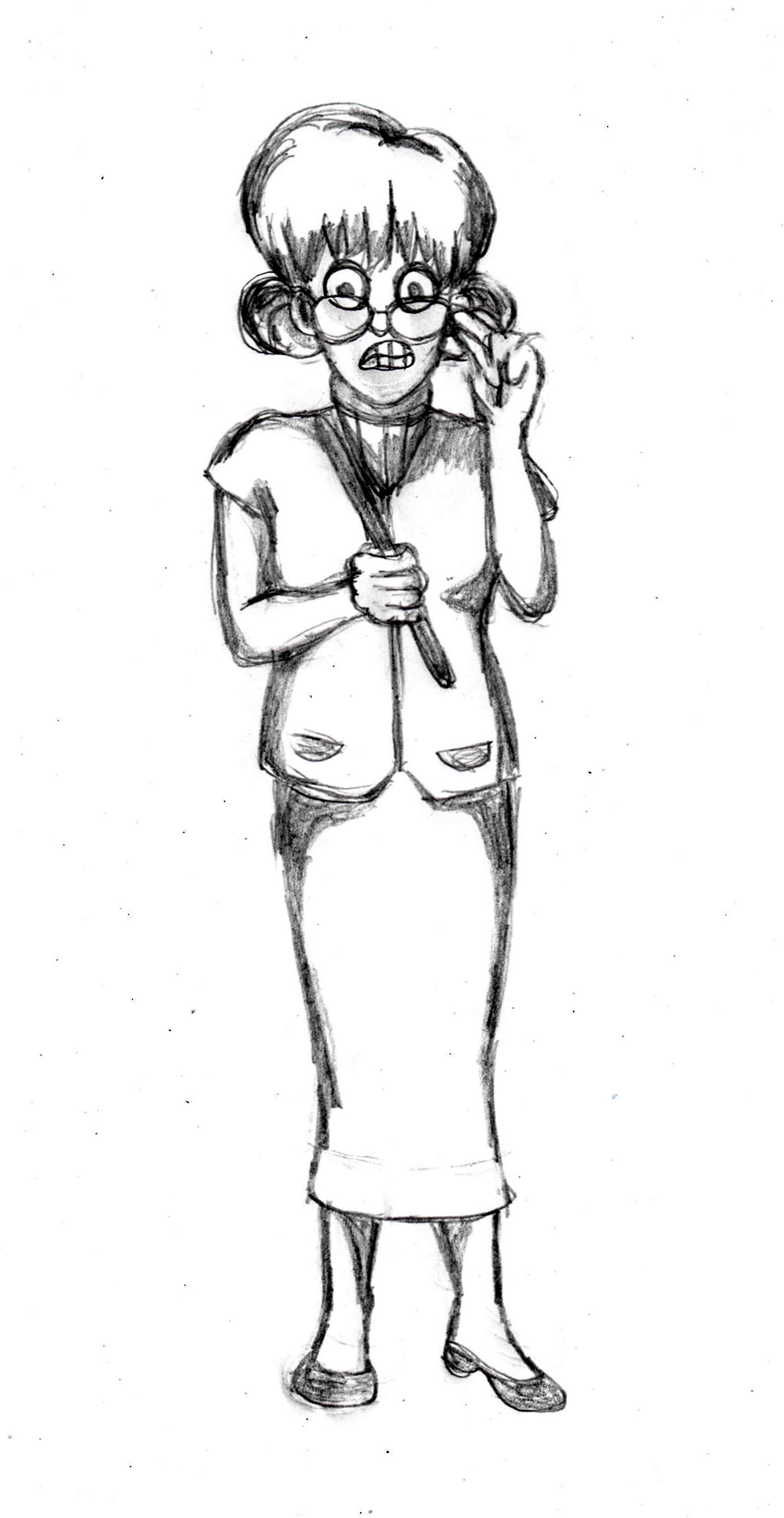 1403x2716 Drawing Tutorial Of A Teacher Children