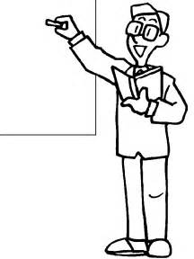 216x288 Teacher Clipart To Color