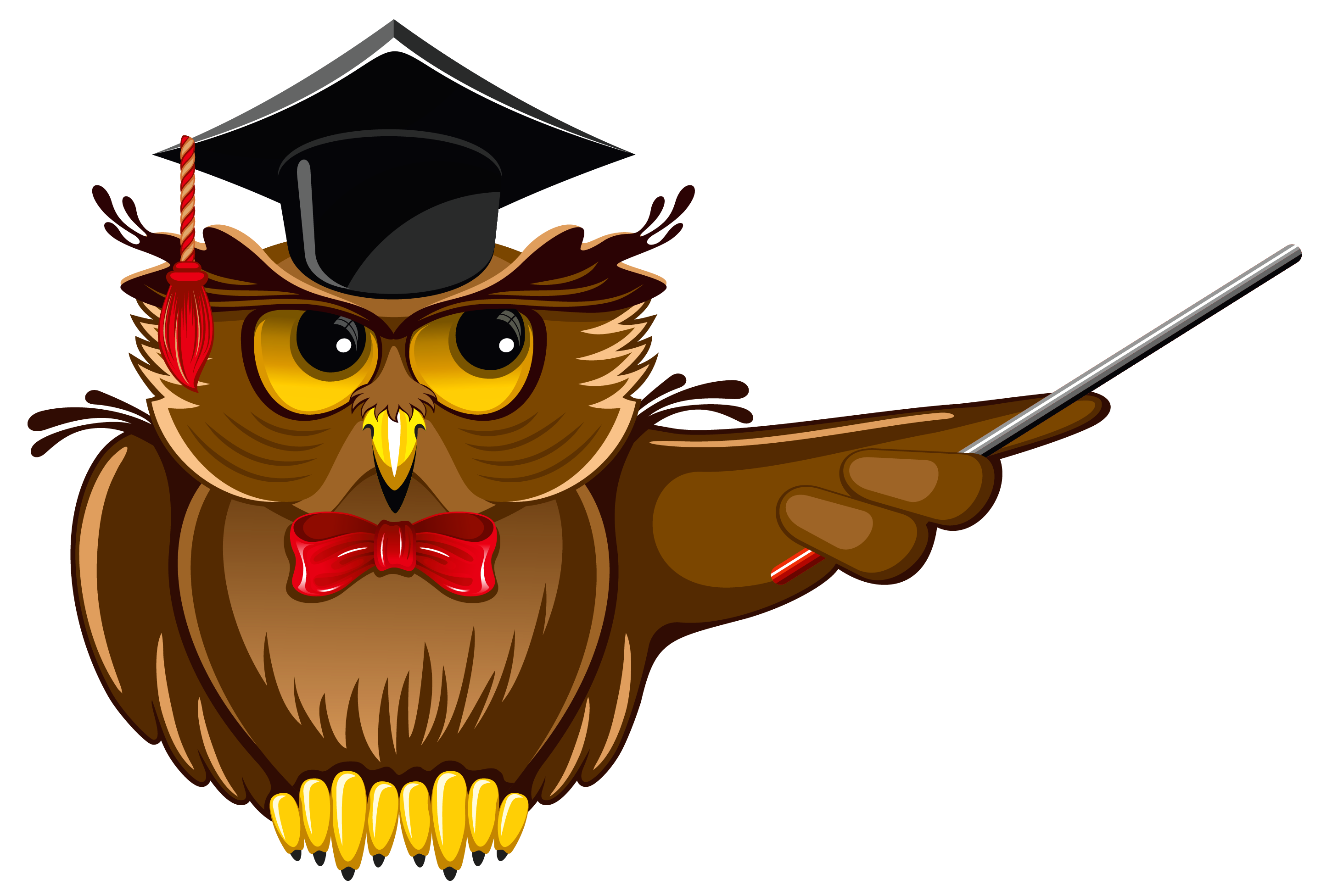 2878x1953 Teacher Owl Clipart