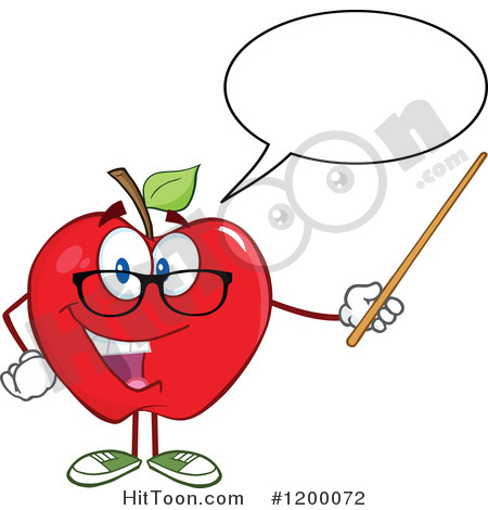 450x470 Apple Teacher Clipart