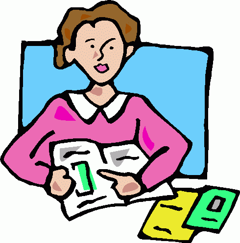 490x497 Best Reading Teacher Clipart