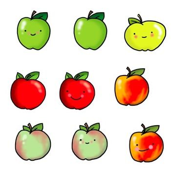 350x349 Teacher Apple Clipart
