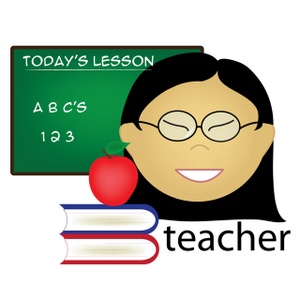 300x300 Teacher Apple Clipart Free Images 6