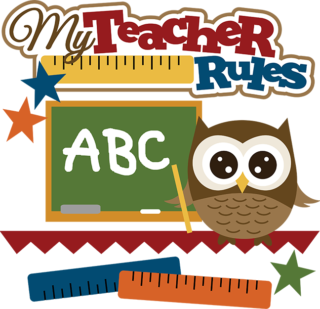 648x625 Owl Teacher Clipart