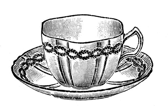 564x357 Free Party Clip Art Free Vintage Clip Art Images Vintage Tea