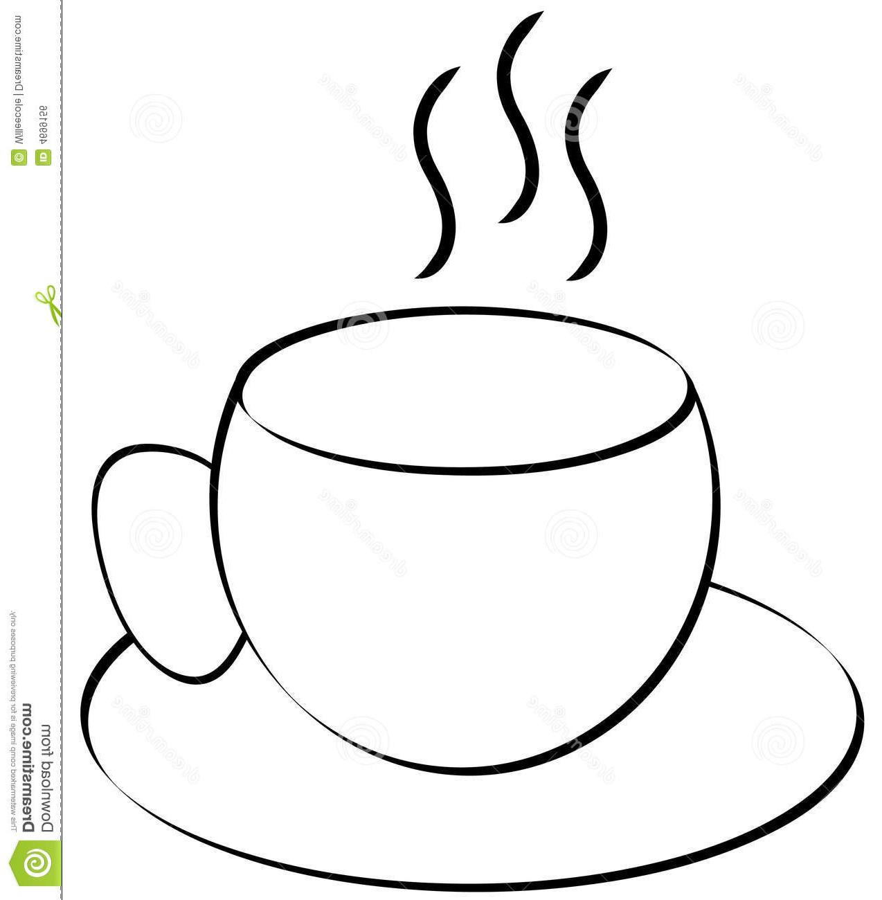 1274x1300 Best Drawn Teacup Outline Drawing