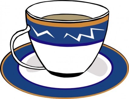 425x327 Tea Cup Clip Art