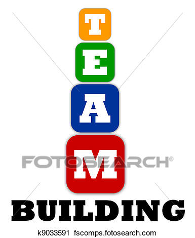 385x470 Clipart Of Teambuilding Logo K9033591