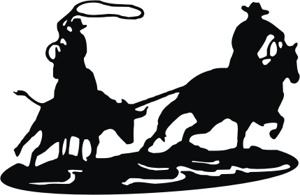 429x280 Team Roper Clipart