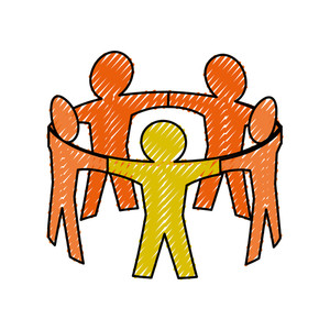 300x300 Teamwork Royalty Free Vectors