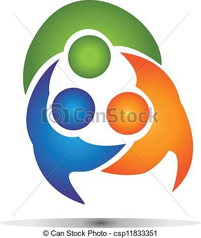 397x470 260 Besten Teamwork People Logo Icon Id Business Card Bilder Auf