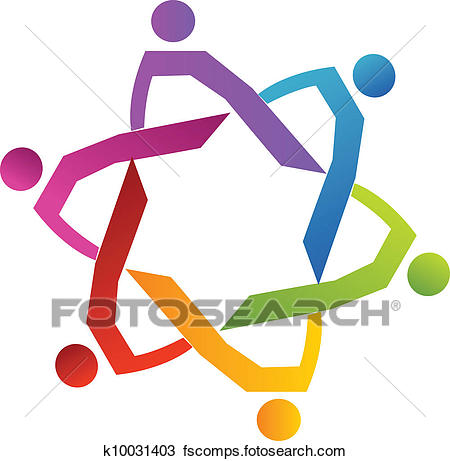 450x461 Clipart Of Teamwork Group Diversity People K10031403
