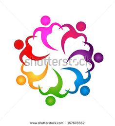 236x259 Teamwork Union 8 People Icon Vector Royalty Free Cliparts, Vectors