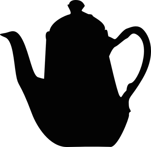 500x486 Tea Pot Vector Drawing Public Domain Vectors