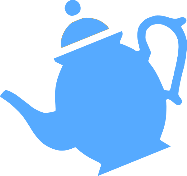 600x567 Teapot Pouring Clip Art