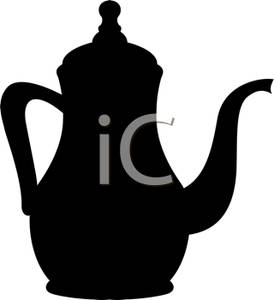 274x300 Art Image A Silhouette Of A Teapot